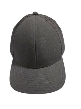 Melin A-Game Hydro Performance Snapback Hat Heather Charcoal XL